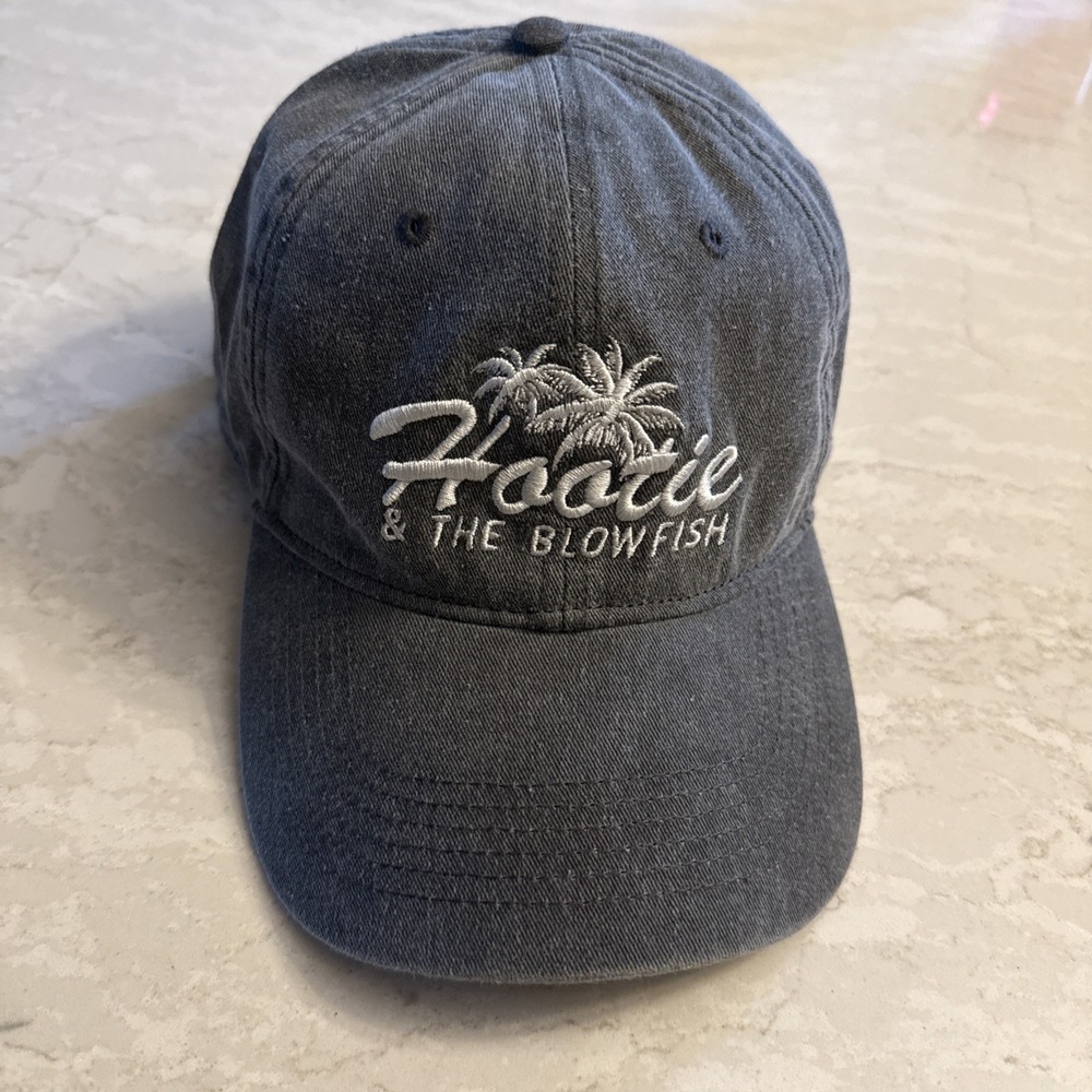 Heathered Gray Hootie & The Blowfish Hat Darius Rucker Embroidered Hook/loop